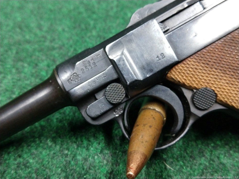 German Luger DWM Toggle Mark 1914 Chamber Date-img-8