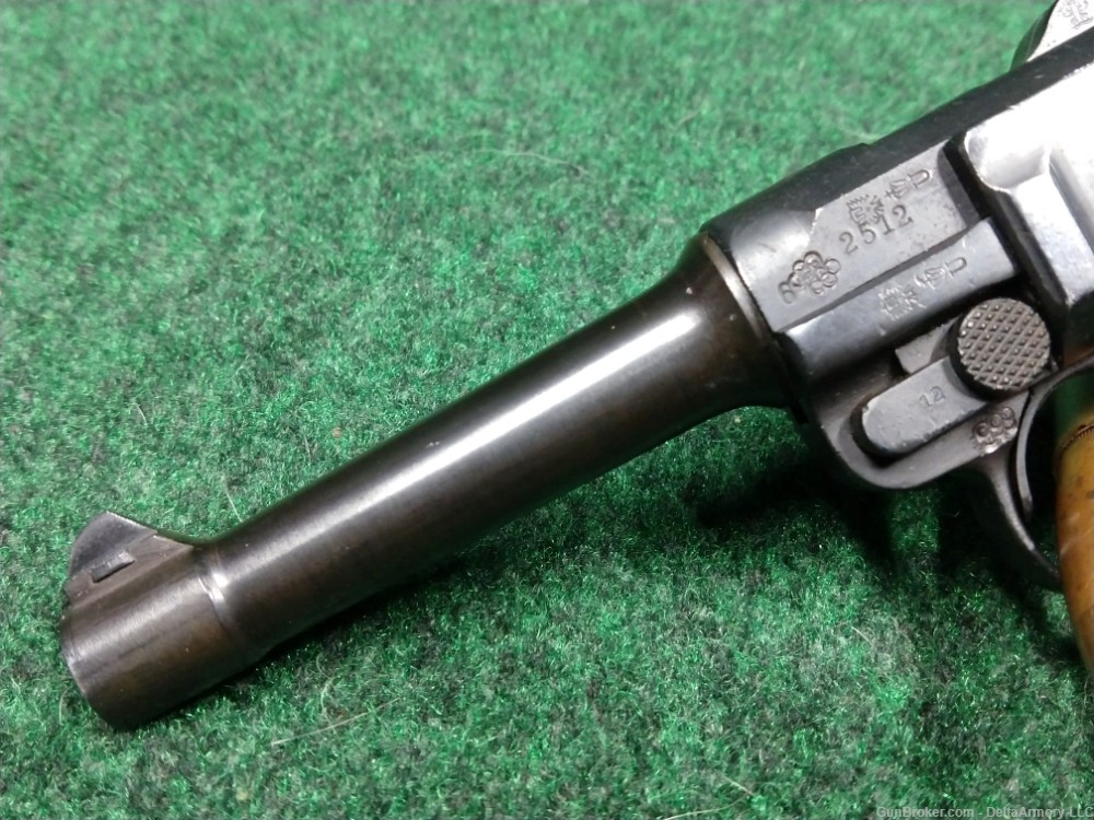 German Luger DWM Toggle Mark 1914 Chamber Date-img-9