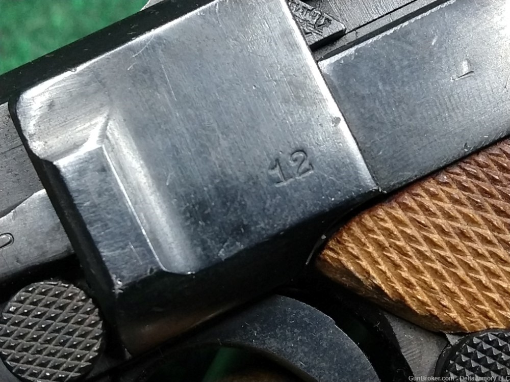 German Luger DWM Toggle Mark 1914 Chamber Date-img-13