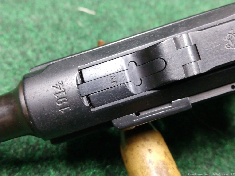 German Luger DWM Toggle Mark 1914 Chamber Date-img-30
