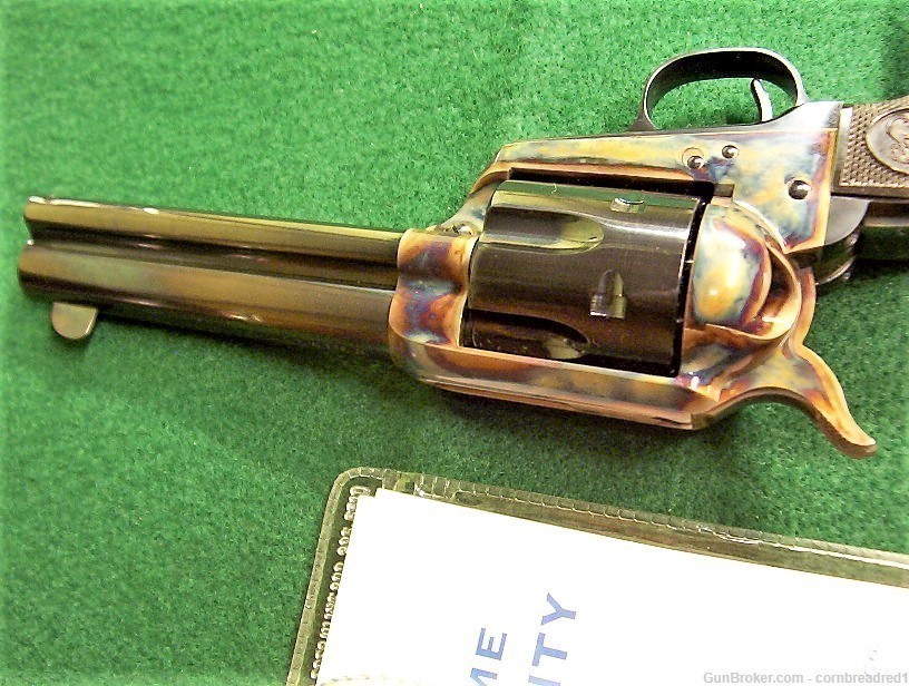 USFA COLLECTORS GRADE SINGLE ACTION ARMY FINISHED BY DOUG TURNBULL 45 COLT-img-9