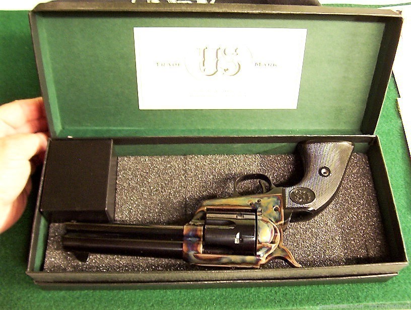 USFA COLLECTORS GRADE SINGLE ACTION ARMY FINISHED BY DOUG TURNBULL 45 COLT-img-31