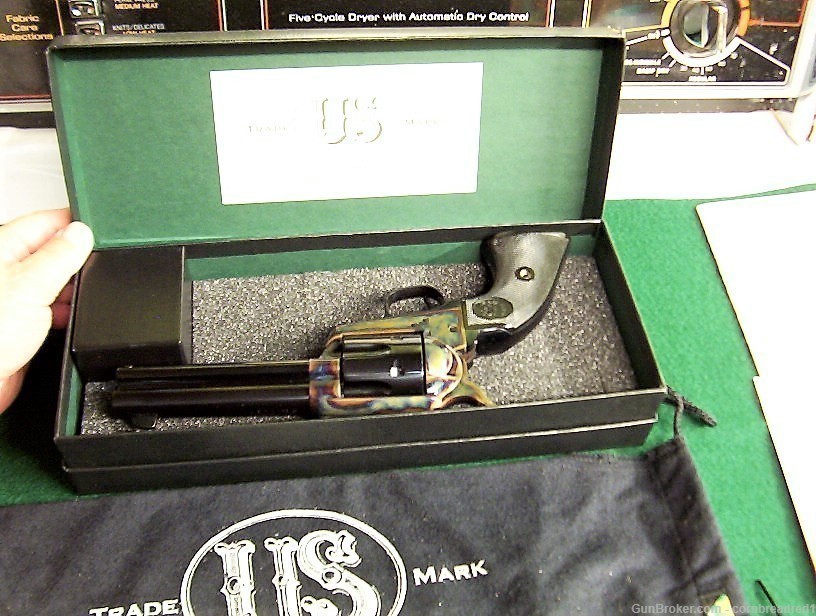 USFA COLLECTORS GRADE SINGLE ACTION ARMY FINISHED BY DOUG TURNBULL 45 COLT-img-33