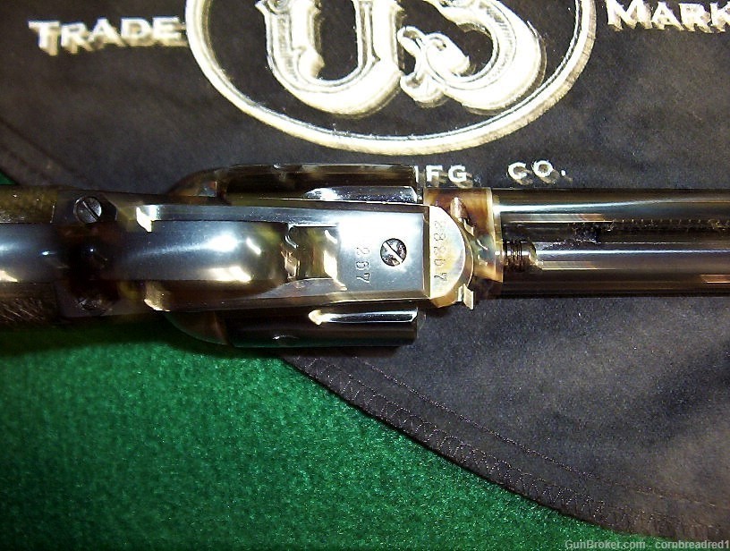 USFA COLLECTORS GRADE SINGLE ACTION ARMY FINISHED BY DOUG TURNBULL 45 COLT-img-16