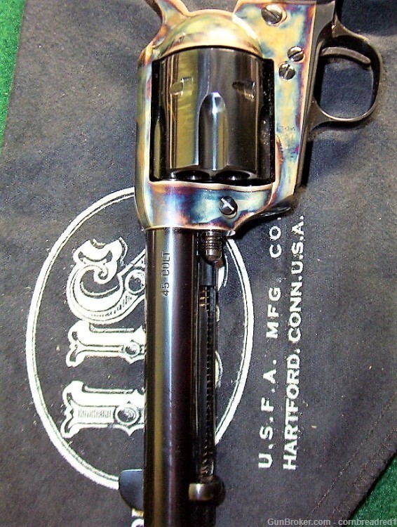 USFA COLLECTORS GRADE SINGLE ACTION ARMY FINISHED BY DOUG TURNBULL 45 COLT-img-19