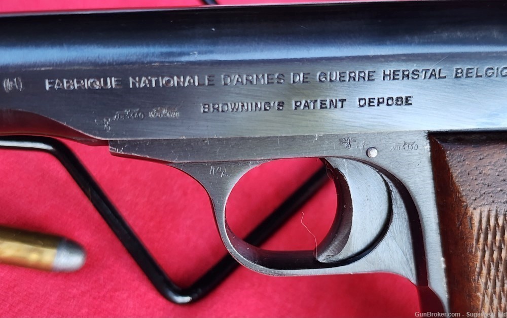FN Herstal 1922, WW2 German Wehrmacht, Waffenampt marked pistol -img-7