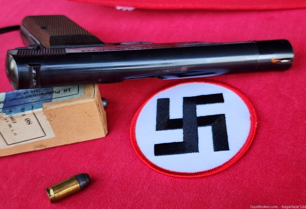 FN Herstal 1922, WW2 German Wehrmacht, Waffenampt marked pistol -img-14