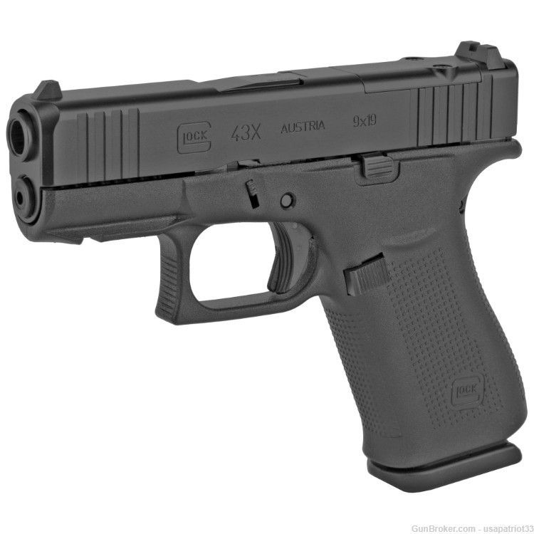 Glock 43X MOS W/ Rail 9mm 10Rd. Black | PX4350201FRMOS-img-0