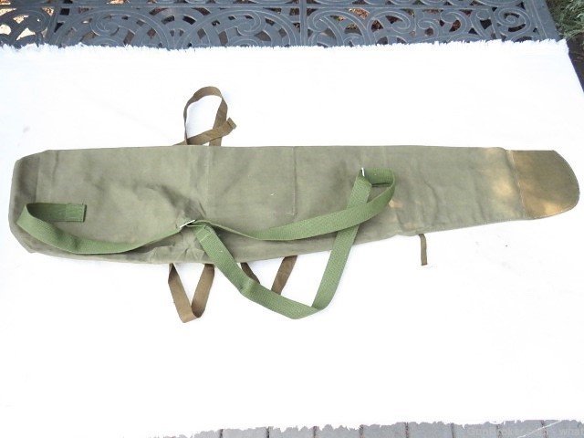 Original Chinese SKS Rifle Drop Carry Case with shoulder strap-img-3