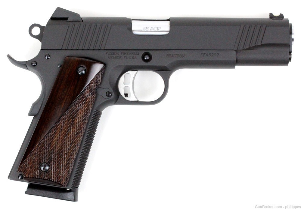 Fusion Firearms Reaction 1911 Full-size Government in .45 ACP-img-0