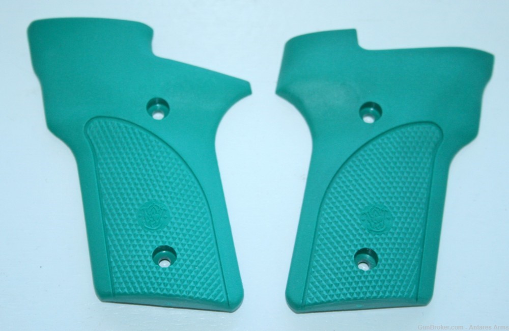 S&W Smith and Wesson 2213 2214 Teal Grips Factory Rare .22LR pistol NEW-img-0