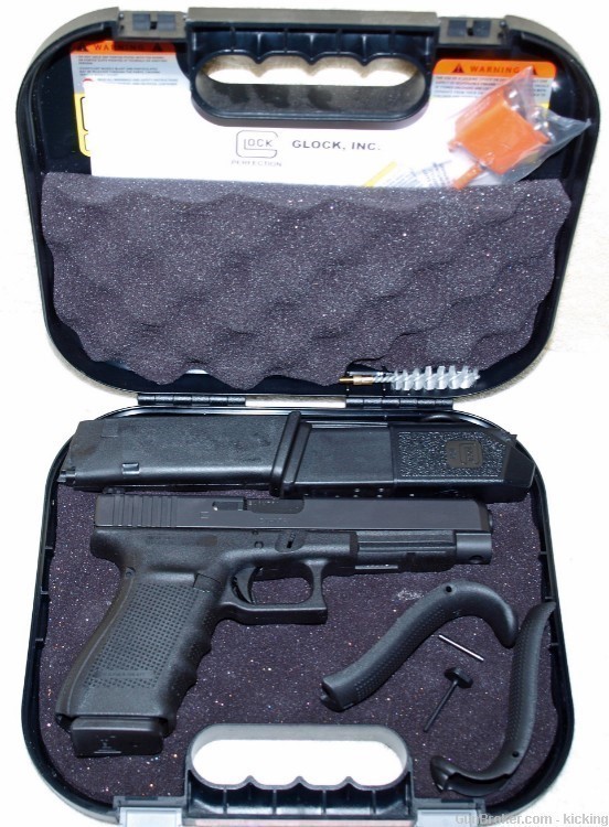 Glock 41 Caliber 45 ACP Three 13 Rd Mags Adjustable Rear sight-img-0