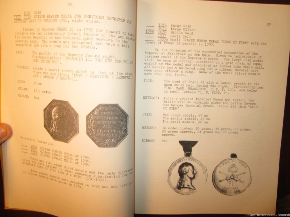 Imperial Austrian Medals & Decorations by Joseph von Falkenstein-img-8