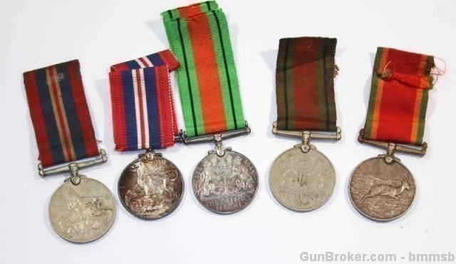Named WW 2 British Medal Grouping, Africa Service-img-2