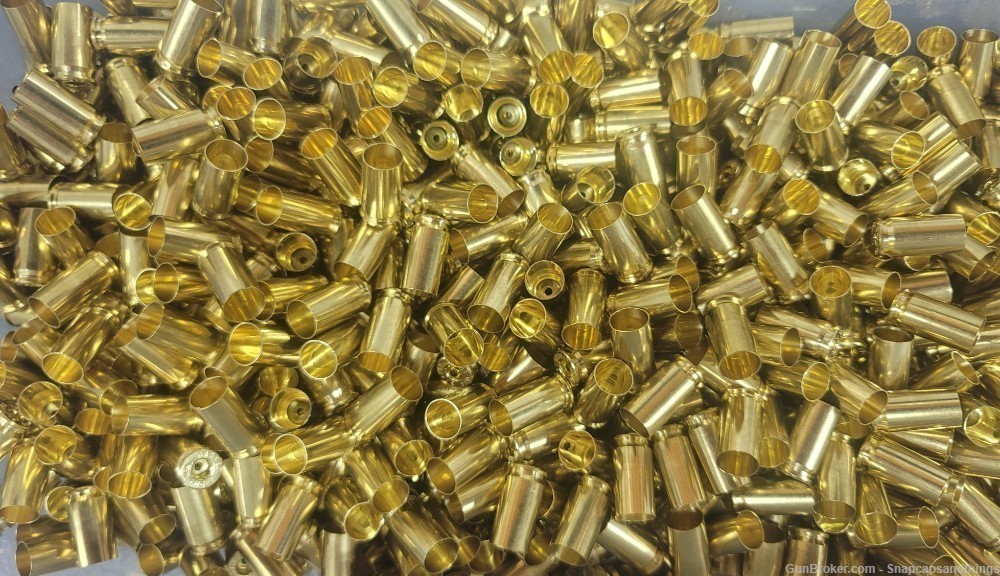 9mm bulk brass NEW un primed Barnes SIG -img-0