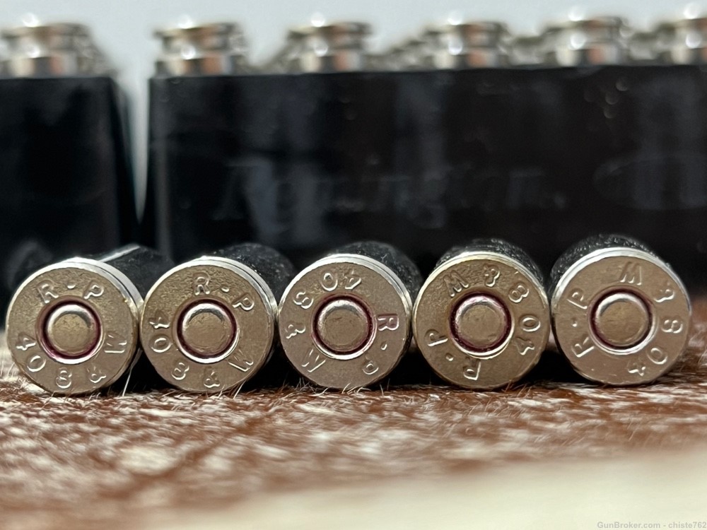 180 Rounds of Premium 40 S&W - Remington Golden Saber and Hornady XTP-img-3
