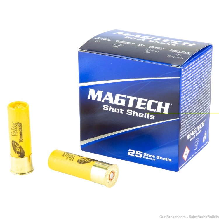 Magtech 20 Gauge 2.75" 13/16 oz. TTT - 25 Rounds-img-0