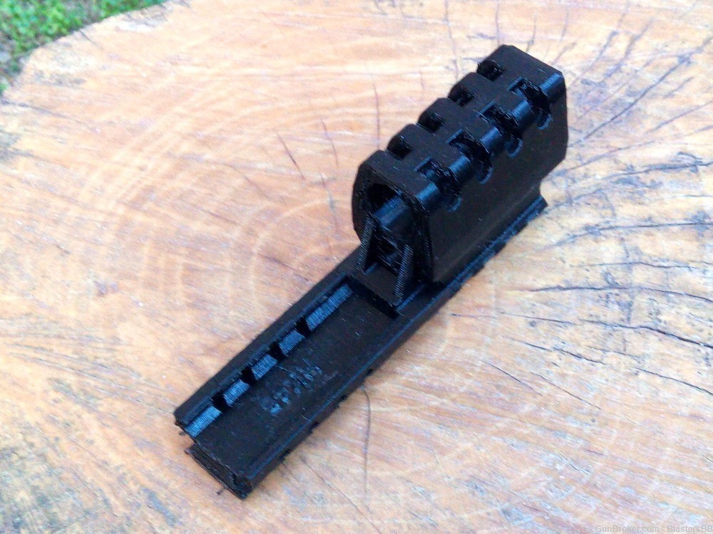 J.W. Frame Mounted Compensator with 12-Slots Rail for HK45 CO2 Air Pistol-img-5