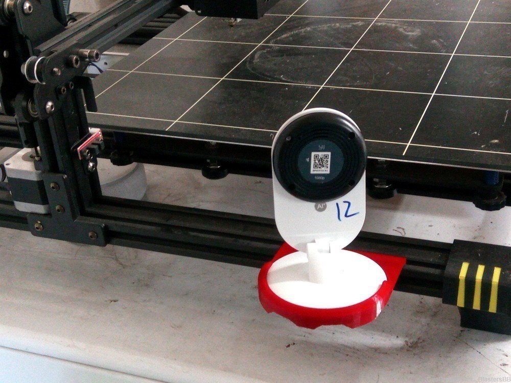 20x20 Extrusion Mount (PT+) for Yi Home Camera - Use IP Cam on 3D Printers-img-0