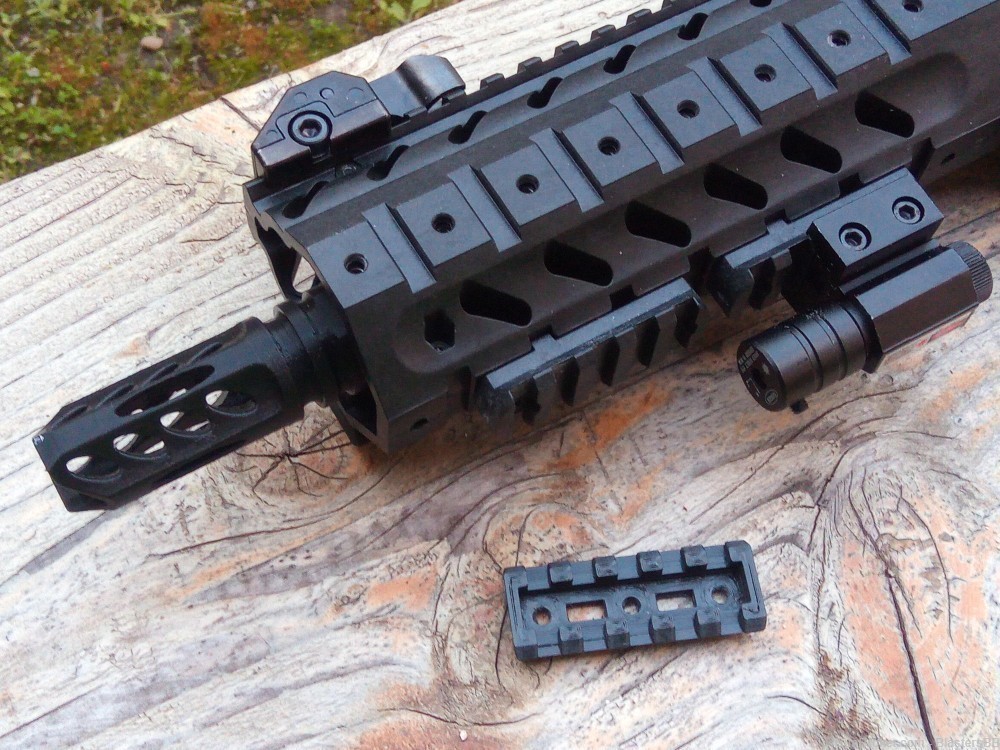 AirPower3D 5-Slots Lightweight Picatinny Rail for Sig Sauer MPX Air Rifle-img-1