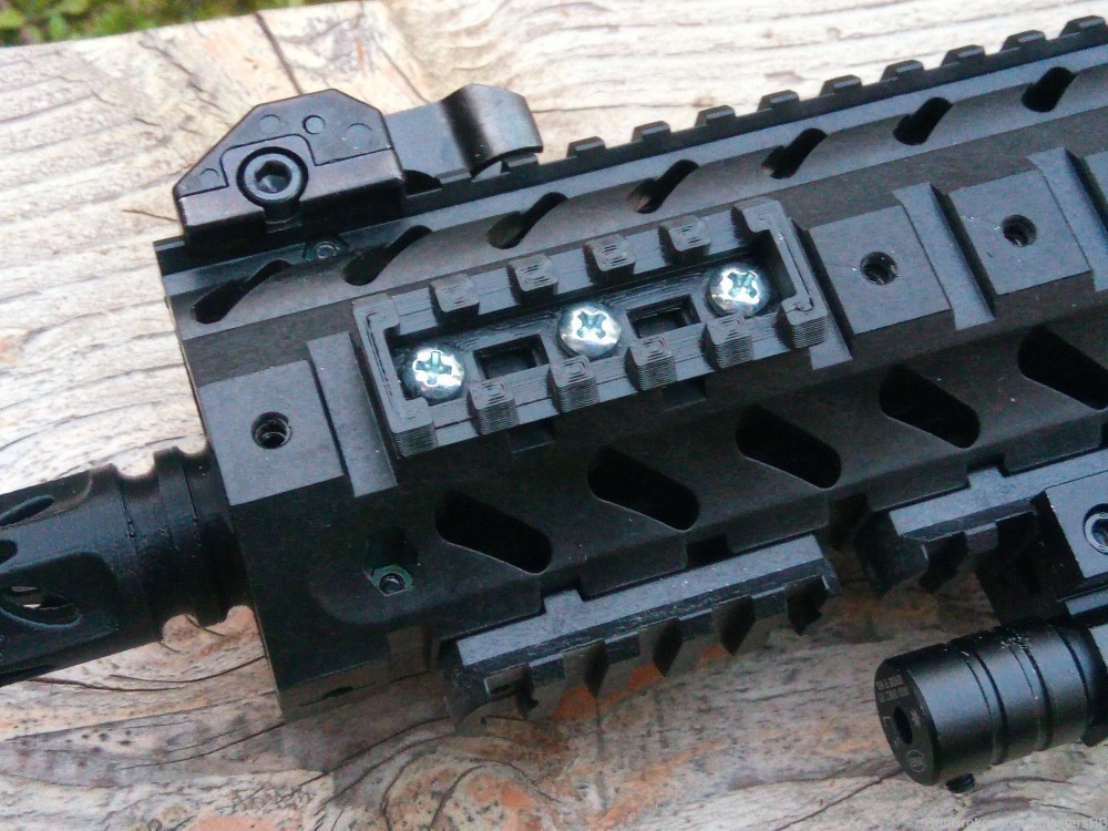 AirPower3D 5-Slots Lightweight Picatinny Rail for Sig Sauer MPX Air Rifle-img-2