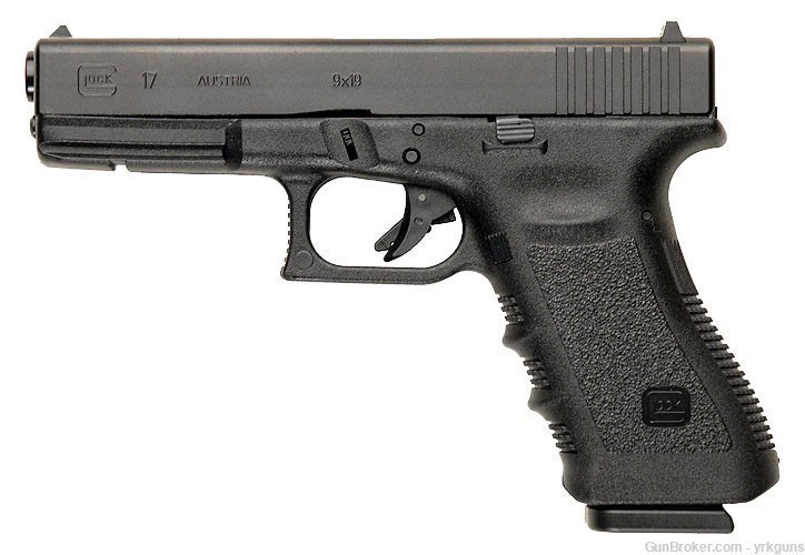 Glock 17 Gen3 9mm 17rd Black Handgun NEW PI1750203-img-0