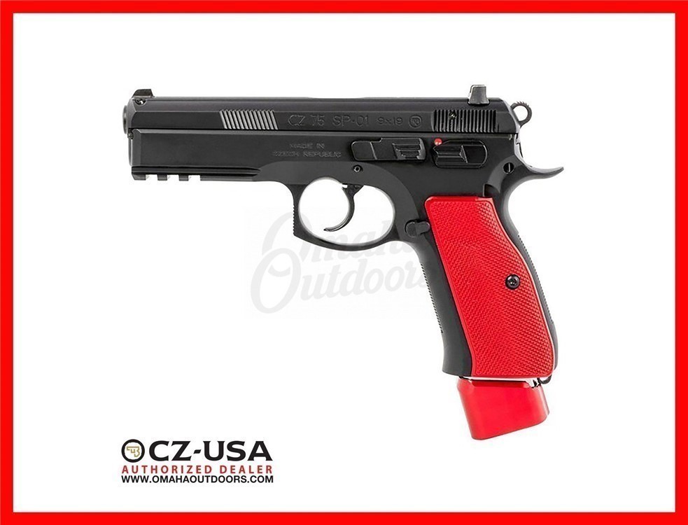 CZ 75 SP-01 Competition 21RD 9mm Red Grips SP-01 75 CZ-img-0