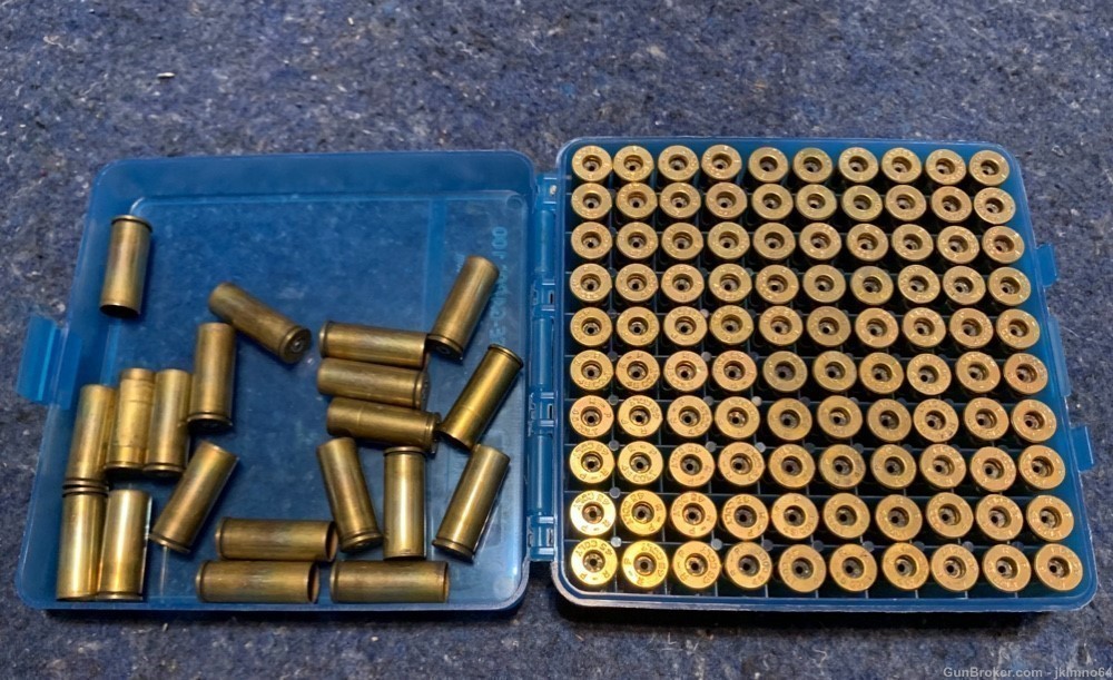 120 pieces of 1x fired Remington 45 LC brass cases-img-1