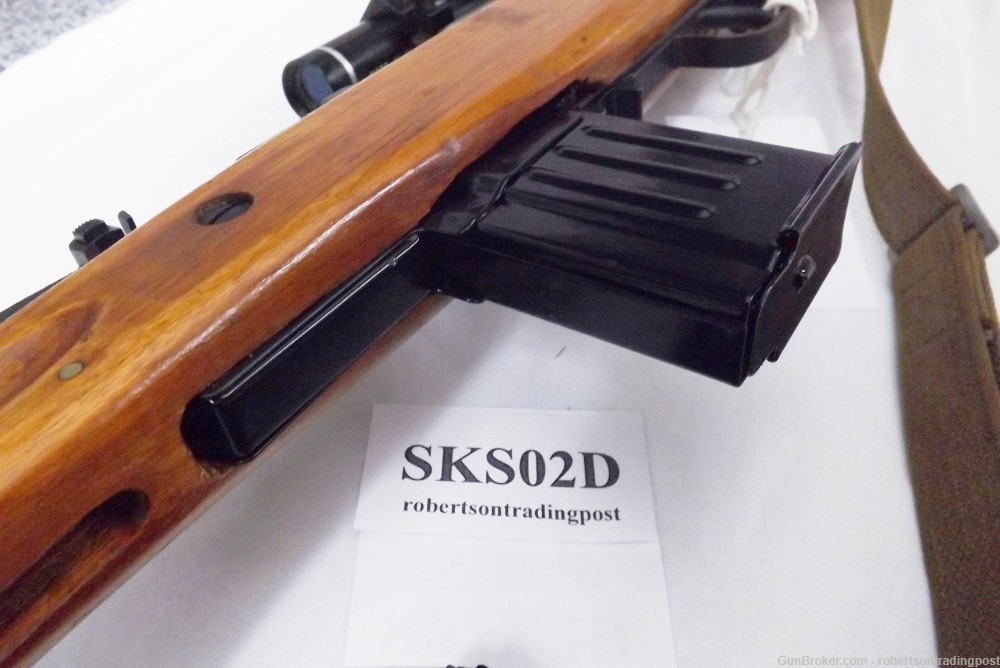 Steel 7.62 x 39 10 Shot Conversion Magazine SKS Type 56 Fitting Required -img-7