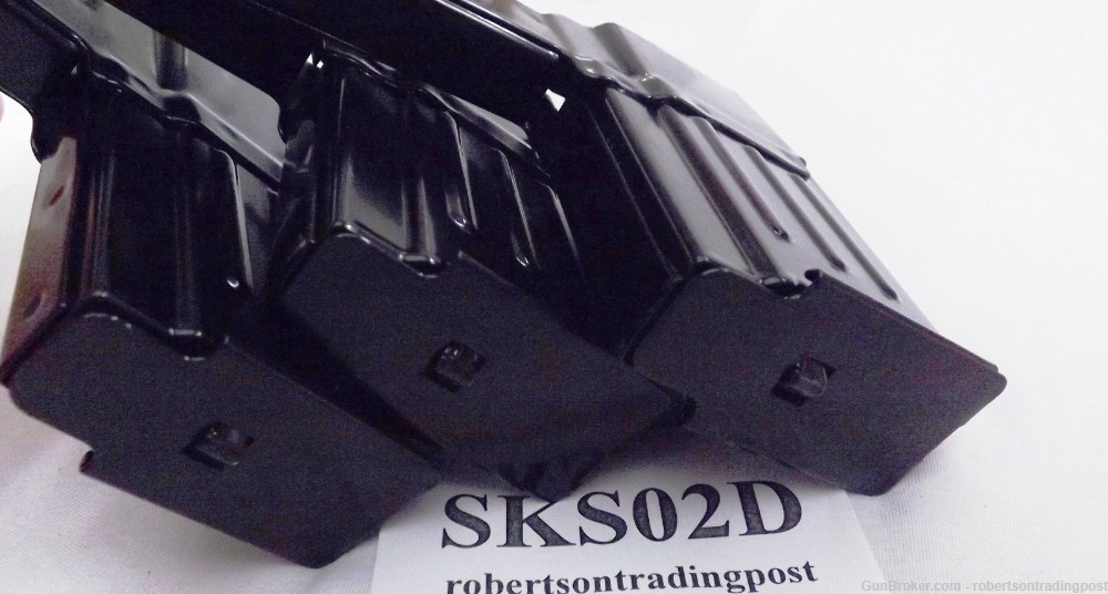 Steel 7.62 x 39 10 Shot Conversion Magazine SKS Type 56 Fitting Required -img-5