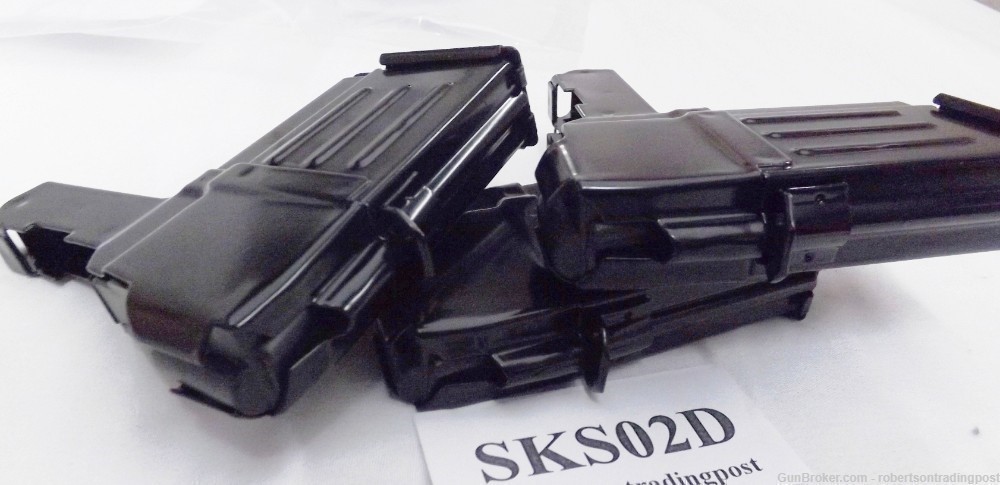 Steel 7.62 x 39 10 Shot Conversion Magazine SKS Type 56 Fitting Required -img-6