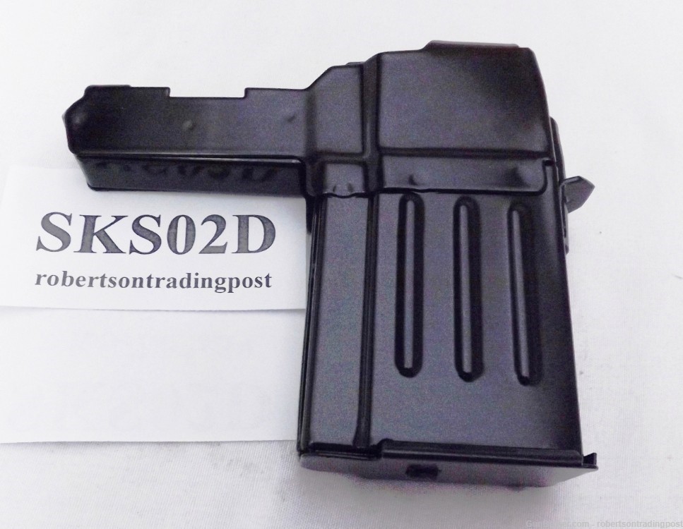 Steel 7.62 x 39 10 Shot Conversion Magazine SKS Type 56 Fitting Required -img-0