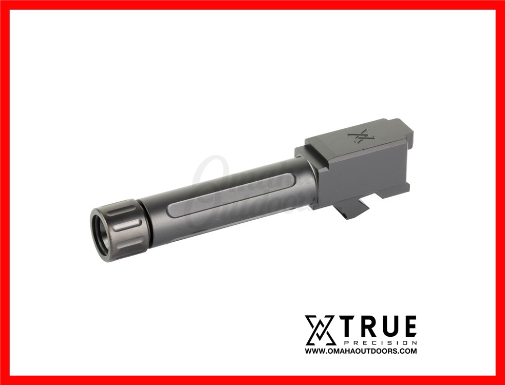 True Precision Threaded Barrel Glock 26 Black DLC TP-G26B-XTBC-img-0