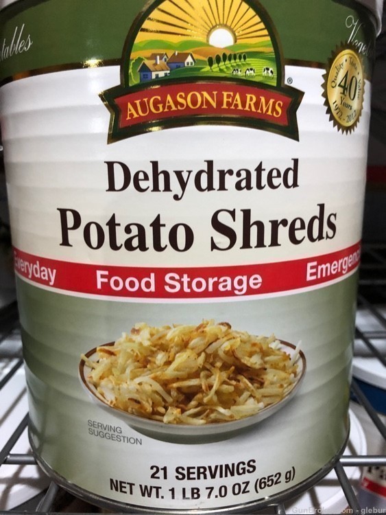 POTATO SHREDS DEHYDRATED FOOD STORAGE 1LB-img-0
