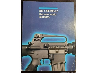 Colt Firearms Advertising Pamphlet M16A2