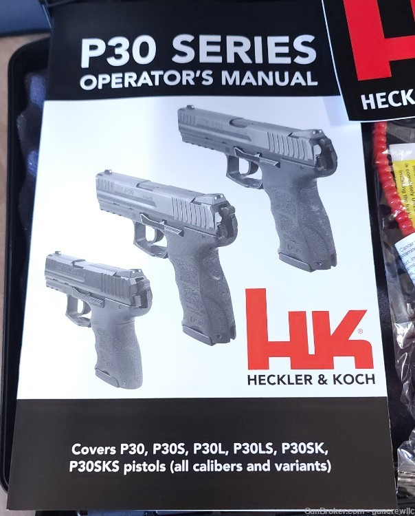 Heckler & Koch HK P30L V1 P30-L Long Slide 9mm LEM NS H&K 81000116 Layaway-img-2