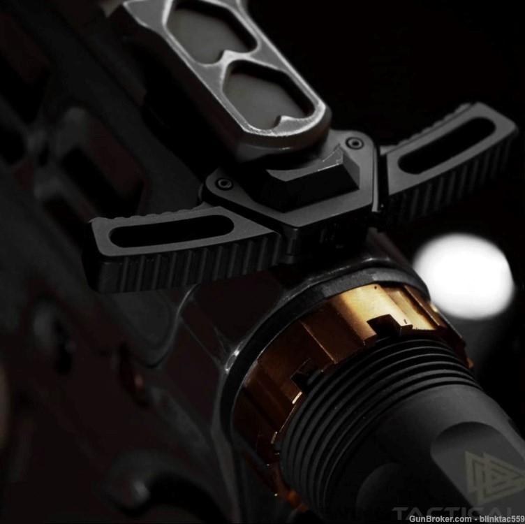 Breek Arms WARHAMMER Mod2 AR-15 Ambidextrous Charging Handle GRAY-img-4