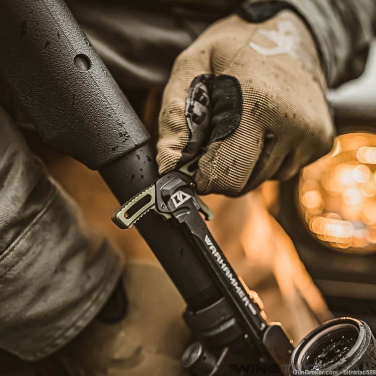 Breek Arms WARHAMMER Mod2 AR-15 Ambidextrous Charging Handle GRAY-img-3