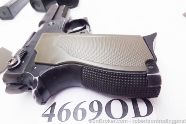 Smith & Wesson 469 669 Grips OD Green S&W 4669OD-img-8