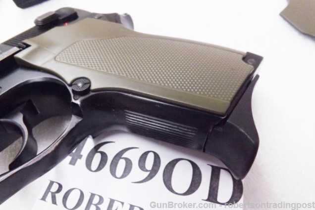 Smith & Wesson 469 669 Grips OD Green S&W 4669OD-img-7