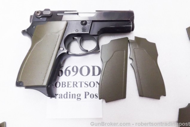 Smith & Wesson 469 669 Grips OD Green S&W 4669OD-img-10