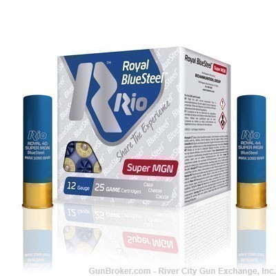 Rio Royal BlueSteel Super Magnum 40 3-1/2" 1-3/8OZ #4  RBSM404 25Rds-img-0