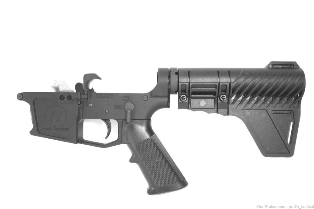 COMPLETE PISTOL PRO2A AR-9 9mm 40 S&W BILLET LOWER RECEIVER AR-15 - GLOCK-img-0