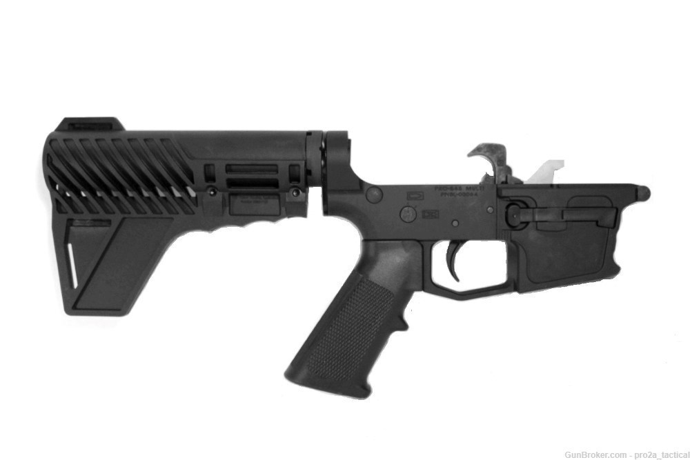 COMPLETE PISTOL PRO2A AR-9 9mm 40 S&W BILLET LOWER RECEIVER AR-15 - GLOCK-img-1