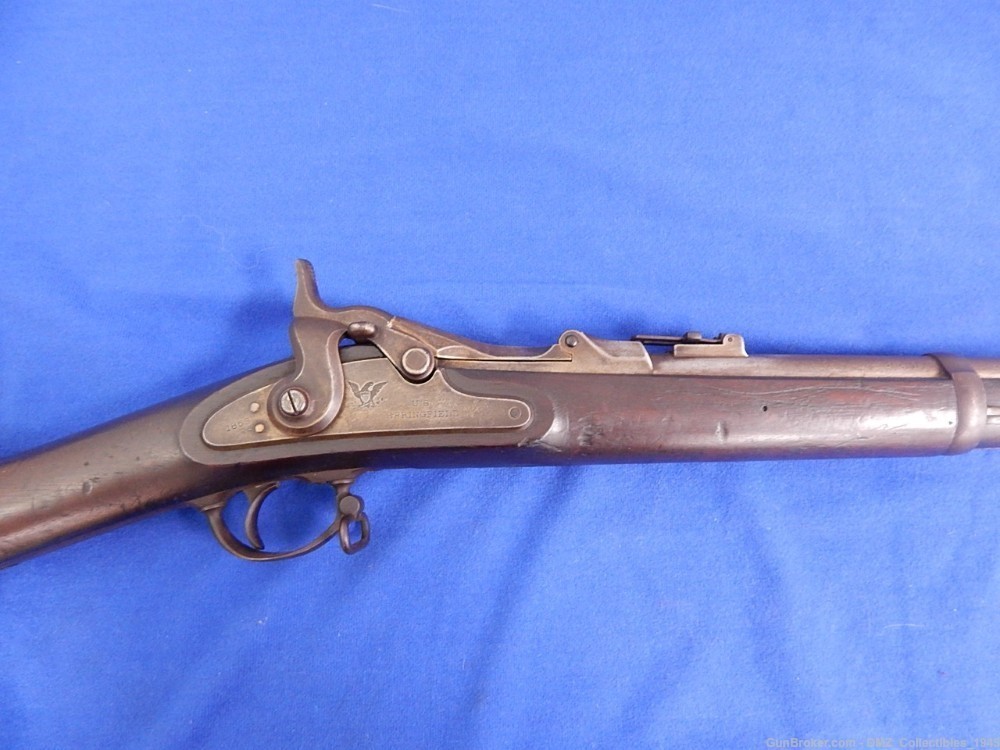 1870s Springfield Armory 50/70 Breech Loading Rifle-img-1
