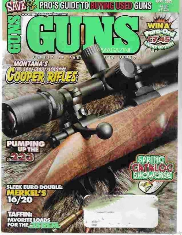 guns magazine march 2003-img-0