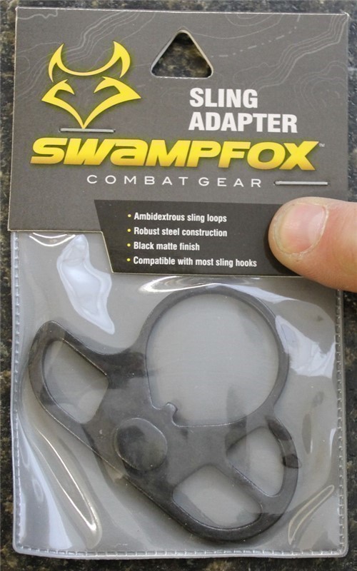 Swamp Fox 3-Hole Ambidextrous Sling Adapter End Plate-img-0
