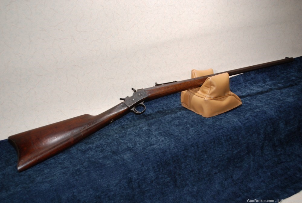 Remington Rolling Block Model No. 4 Single Shot Rifle  (CORRECTED LISTING)-img-1