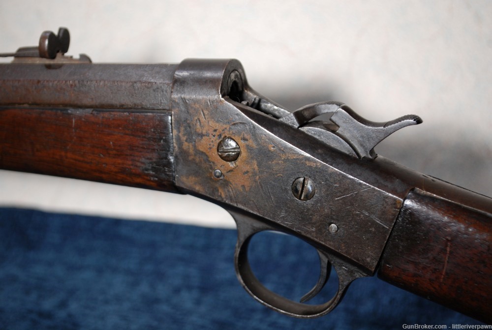 Remington Rolling Block Model No. 4 Single Shot Rifle  (CORRECTED LISTING)-img-6