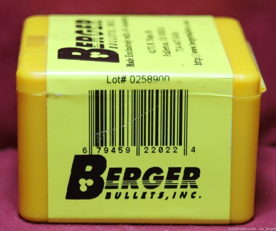100 ct of Berger Bullets - 22can 80gr  VLD-img-3